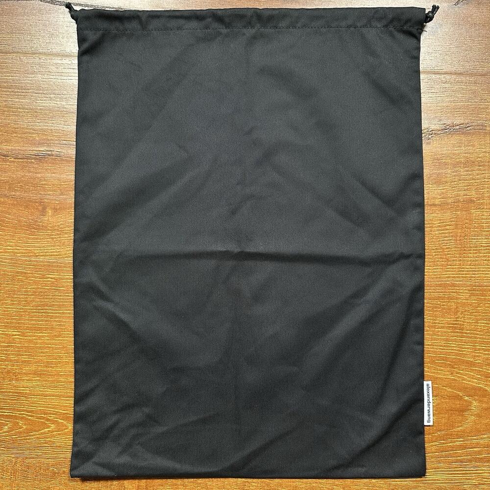 Alexander Wang Dust Bag 17.5"x13" Black Drawstring Cover Protector Storage Gift